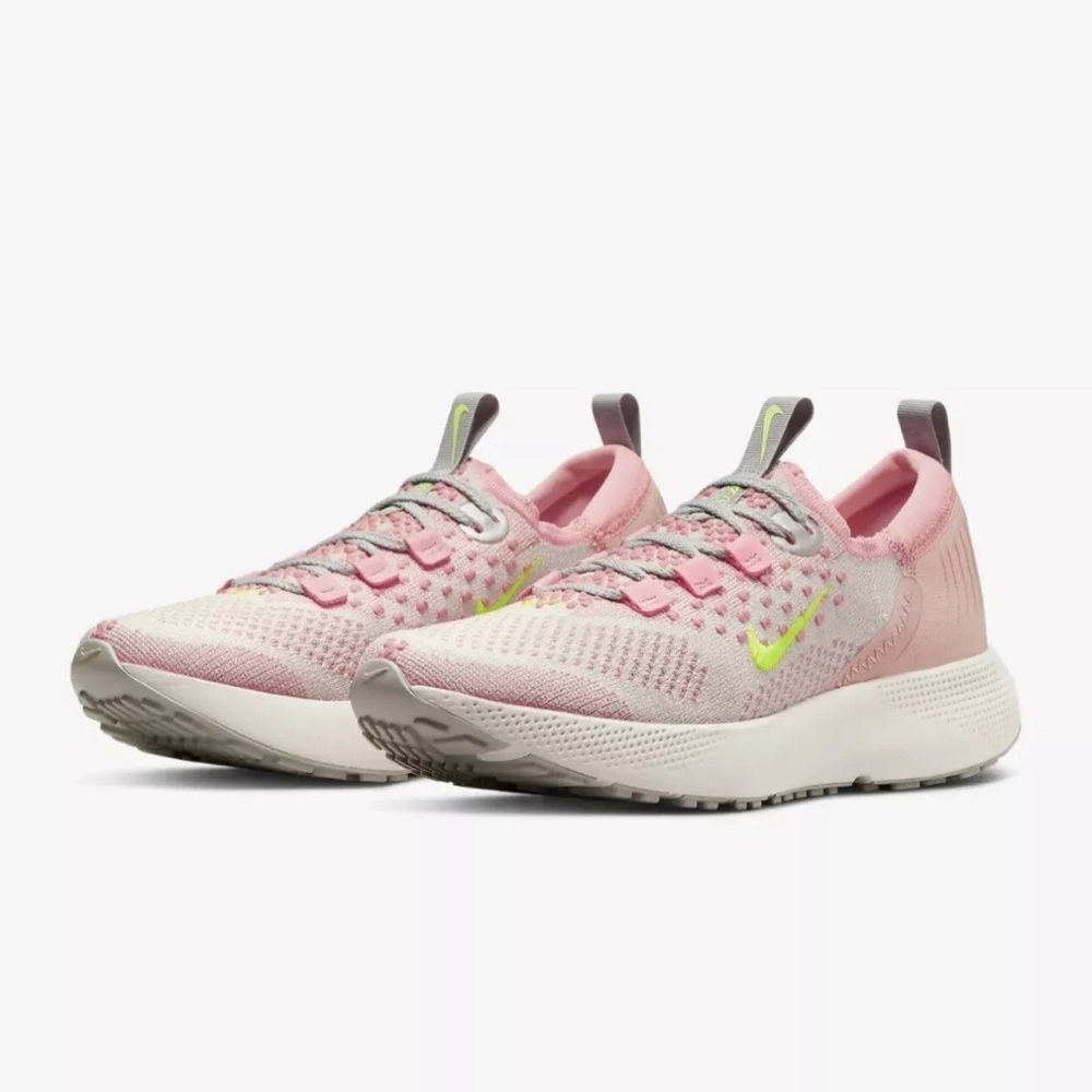 Nike React Escape Run Flyknit Running Shoes‎ Womens Size 9 DC4269-101 - Picture 6 of 10